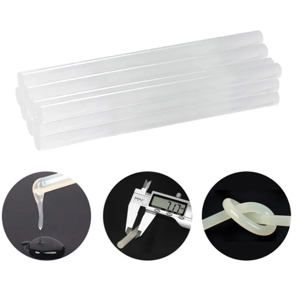 OIMG 20W Hot Melt Glue Gun With 7mm Glue Sticks Mini Household Industrial Guns Heat Temperature Thermo Electric Repair Tool 3