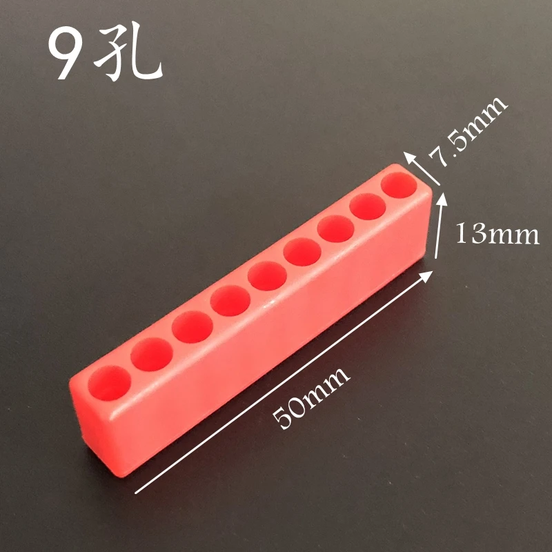 4mm 스크류 드라이버 비트, 육각 생크, 스크류 드라이버 비트 홀더, 플라스틱 헤드 보관 케이스 도구, 세트당 10 개, 5-12 홀
