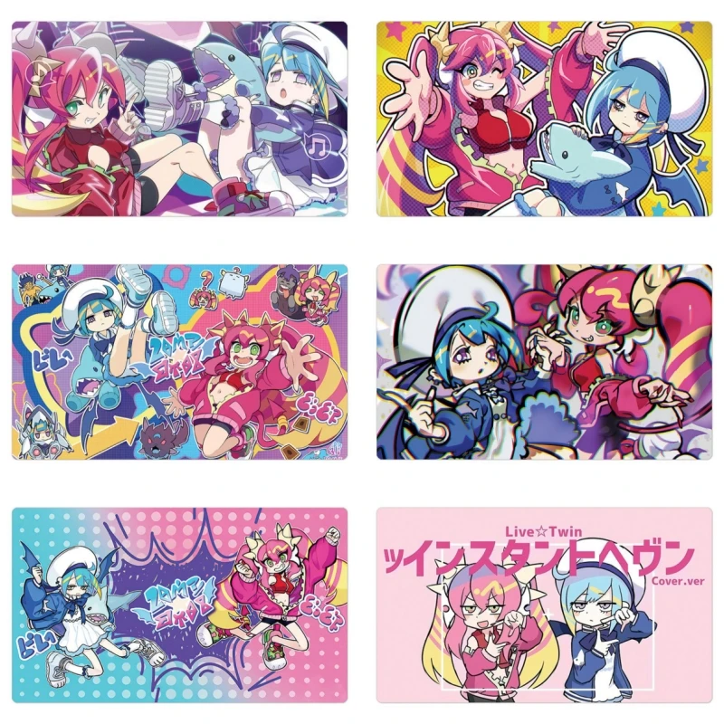 

Yu-Gi-Oh! DIY Live☆Twin Lil-la Ki-sikil TCG Rubber Single Person Version Lockrand Dueling Disc Mat Game Collection Card Pad