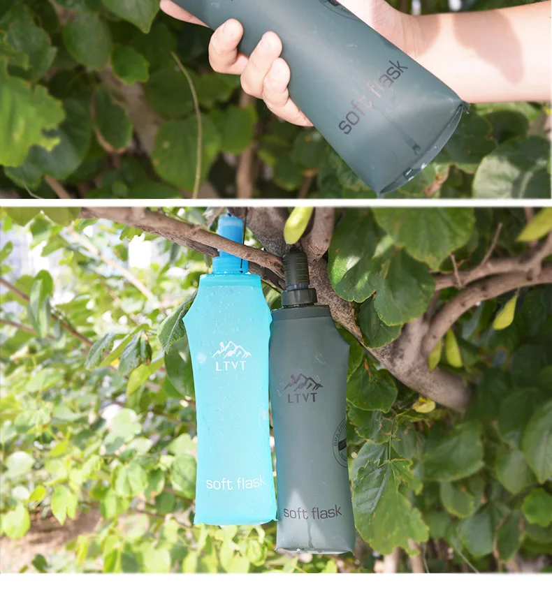 Générique Gourde Souple - Flasque Running En TPU Sans BPA - Bouteille D