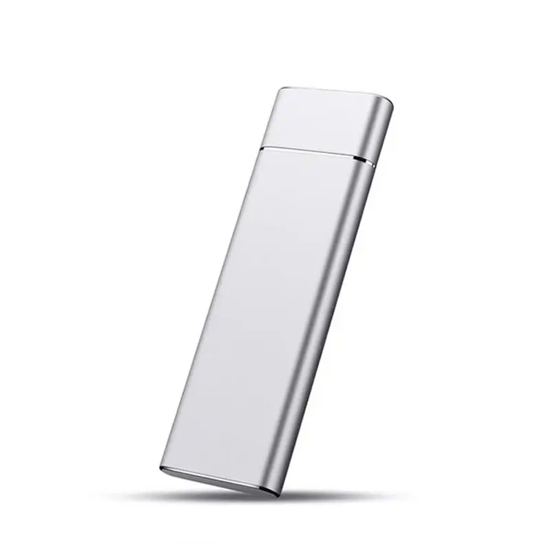 XB-휴대용 2TB SSD 외장형 솔리드 스테이트 드라이브 USB 3.1/타입-C 하드 드라이브 디스크 저장 장치(PC/IOS/폰용)