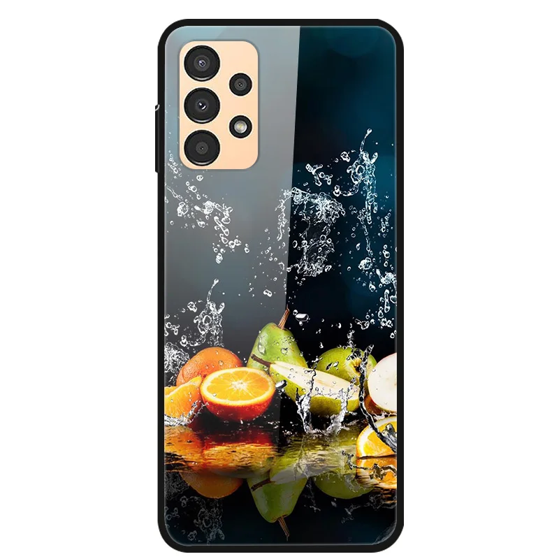 Luxury Tempered Glass Hard Back Cover