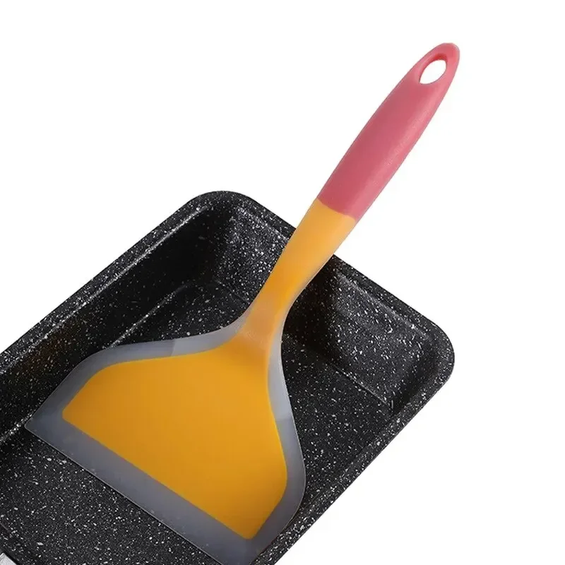 Kitchen Spatula Scoop Cooking Utensils Silicone Scraper for Beef Meat Egg Pizza pancake spatula
