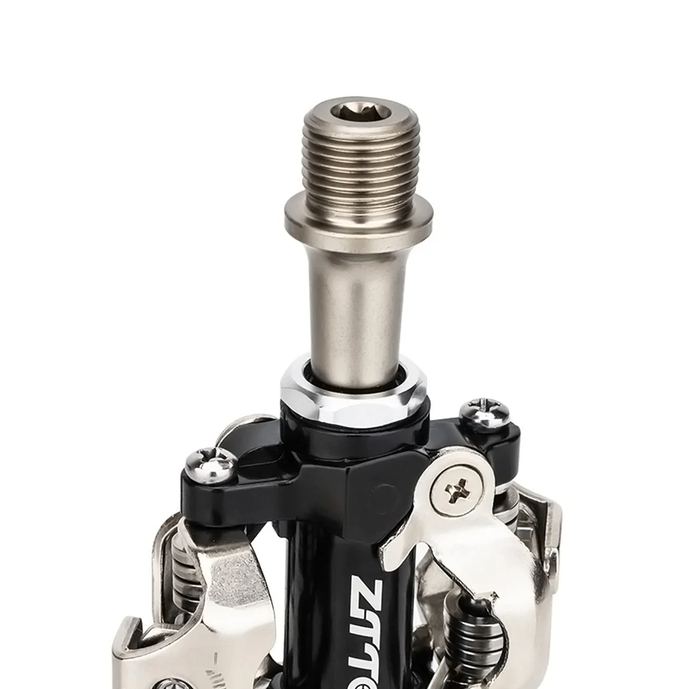 ZTTO MTB Safest Clipless Pedal SPD Self Lock Einstellbares Mountainbike XC mit Stollen Klicken Sie auf kompatibles M8000 EH500 abgedichtetes Lager – Detail 2