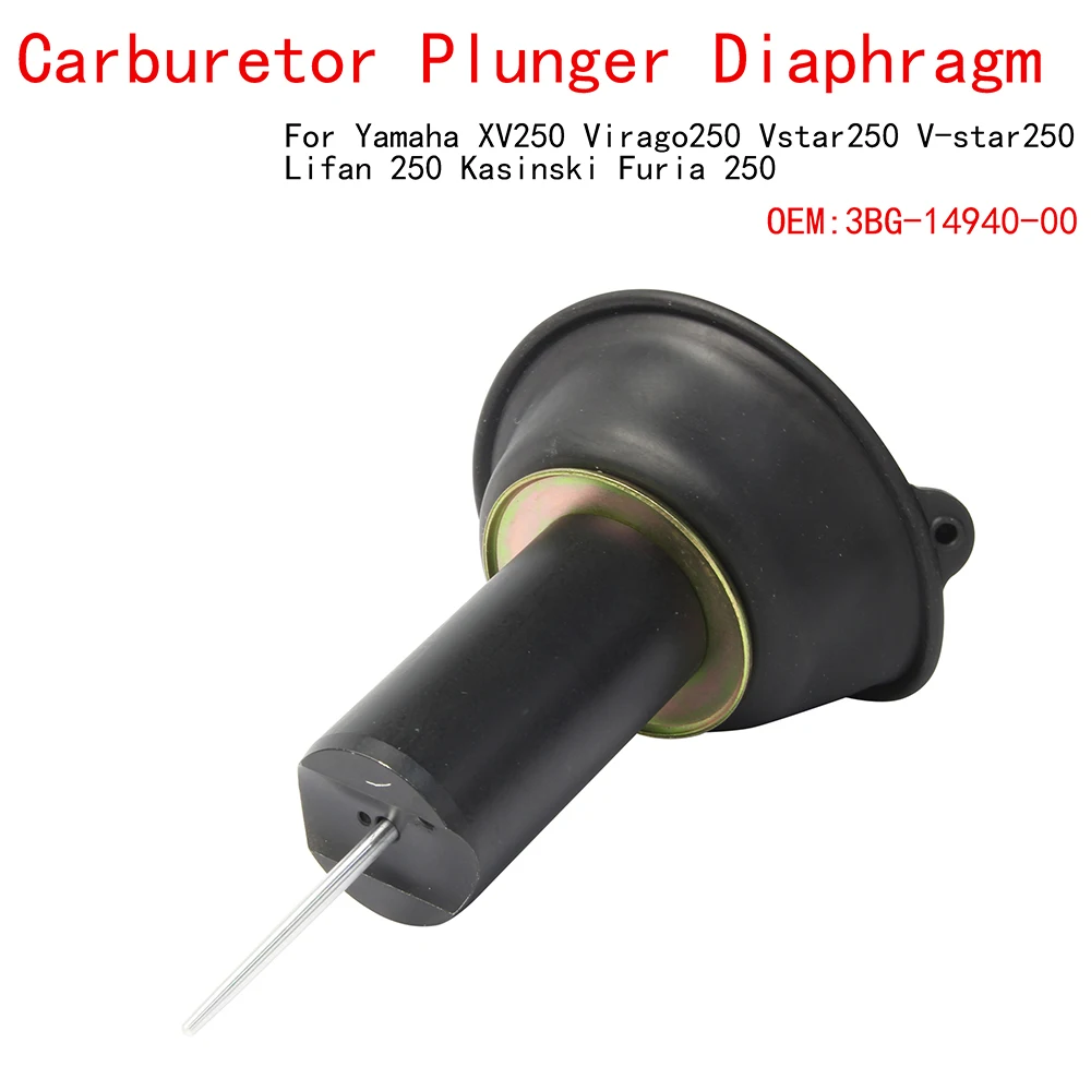 Per Yamaha Xv250 Virago 250 Vstar 250 Vstar 250 V-Star 250 Lifan 250 Kasinski Furia 250 Carburatore Stantuffo Film Vuoto Ago
