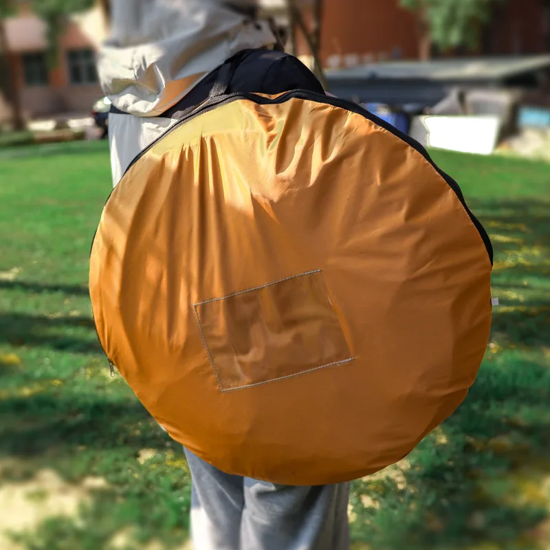 Camping Outdoor Tent Portable Bath Thickening Light-Proof Mobile Changing Shower Tent canopy Beach Dressing