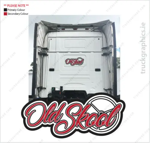

Для Scania Old Skool ,Sticker,Graphic R/S Series Topline, (28)