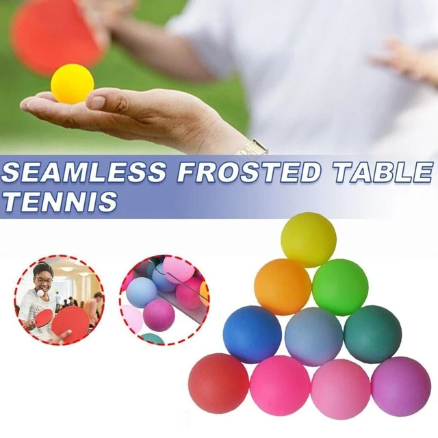 Colored Ping Pong Balls Bulk, 40Mm Table Tennis Balls for DIY Games, Arts  and Cr