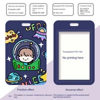 Customized HD Credential Holder Keychains Pass Card Credit Card Holder Keychain Wholesale Delivery Within 24 Hours 2