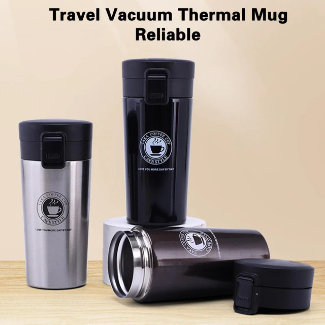 380ml New Creative Stainless Steel Coffee Thermos Vaccuum For Men