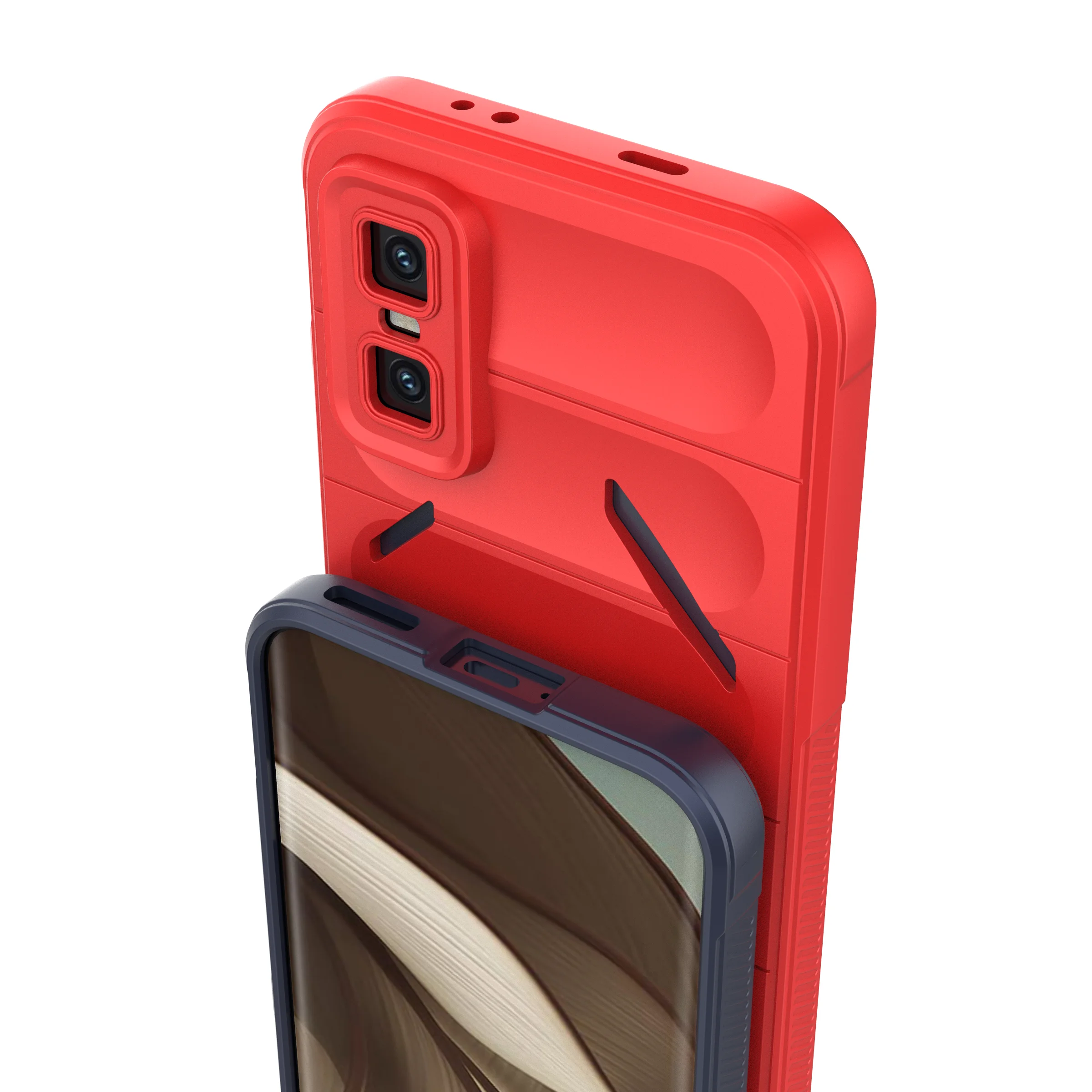 Liquid Silicone Fashion Classic Non-Slip Protective Bumper Case - High Quality