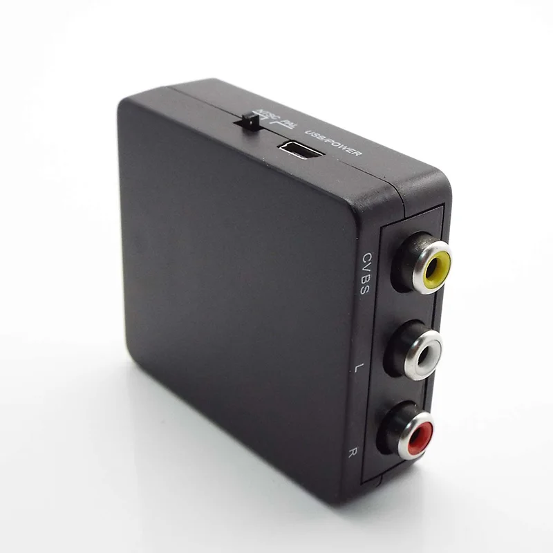 HDMI ȣȯ to AV RCA CVSB L/R  Ϸ  , HD Ʈ  NTSC PAL , 1080P