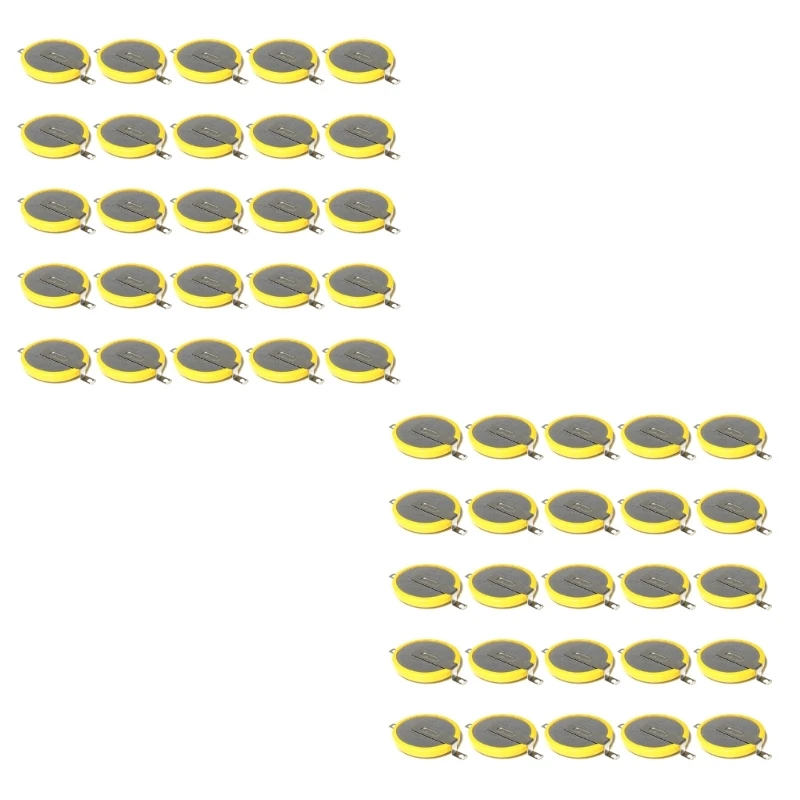 

1 Set Vertical 180° Solder Tabs 3V Lithium Cell Lithium Batteries CR2032 Drop Shipping