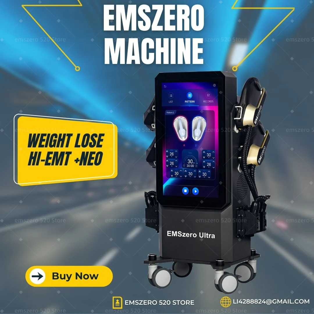 

EMSzero Machines 15Tesla 6500w NEO Body Slimming Nova Fat Burning Muscle EMS Sculpting Electromagnetic Stimulate Hiemt Pro