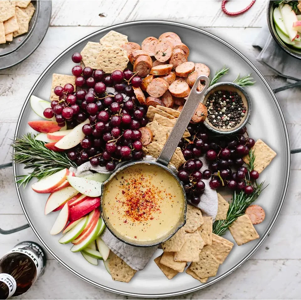 DULTON】 ステンレスコンボプレート B｜キッチン用品,食器,プレート・お皿｜kurasso（クラッソ） 5 304ステンレススチールディナープレートラウンドメタル料理セットセットサービングディナープレートホームとキッチンプレート