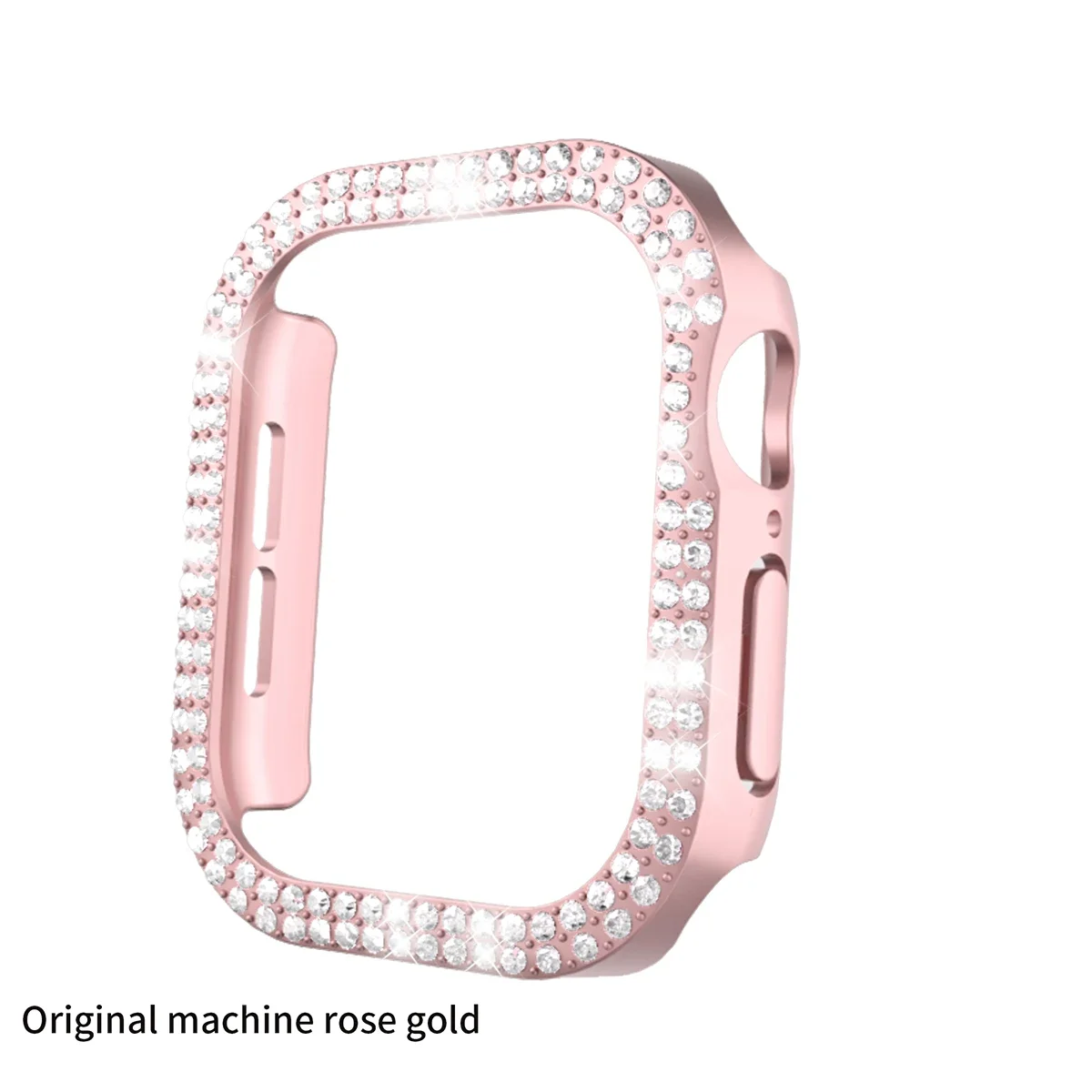Bling Double Diamond Crystal Protective Bumper Case