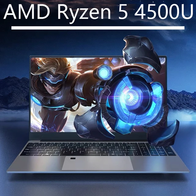 15.6 Inch AMD Ryzen 5 4500U amd ryzen Gaming laptops notebook Computer cheap laptops portable gamer AMD RX Vega8CU 3500U 2500U 1