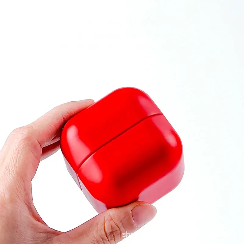 1pcs Mini Tin Storage Box Airtight Container For Cookie Candy Snacks