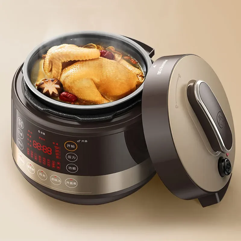 Joyoung Pressure Cooker 5 Liters and 6 Liters Rice Cooker 1000w with 2 Inner Pots Rice Cookers Multifunctional Multicooker
