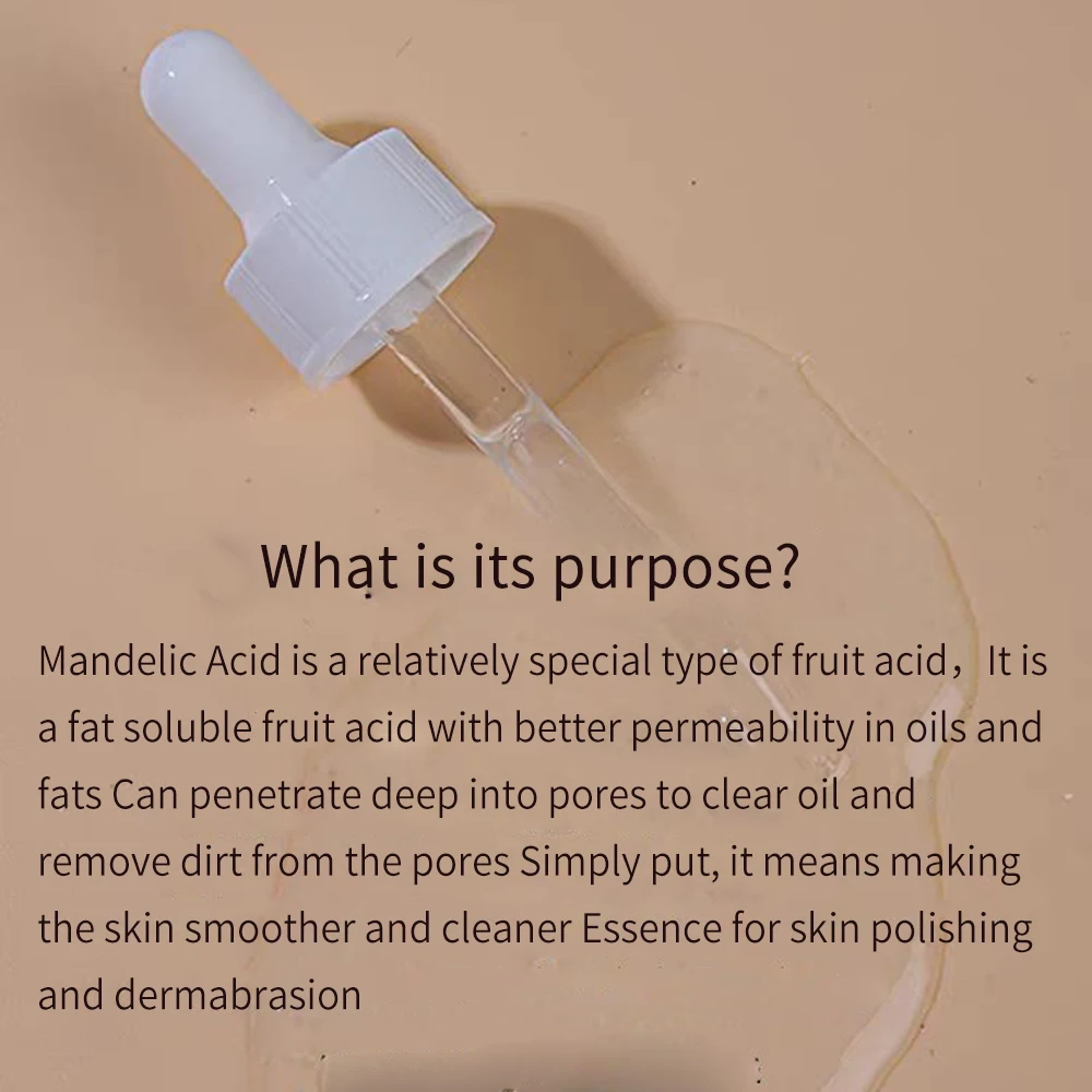 Face Chemical Peeling Mandelic Acid 18% almond acid VMA peeling peel face chemical peeling Strong
