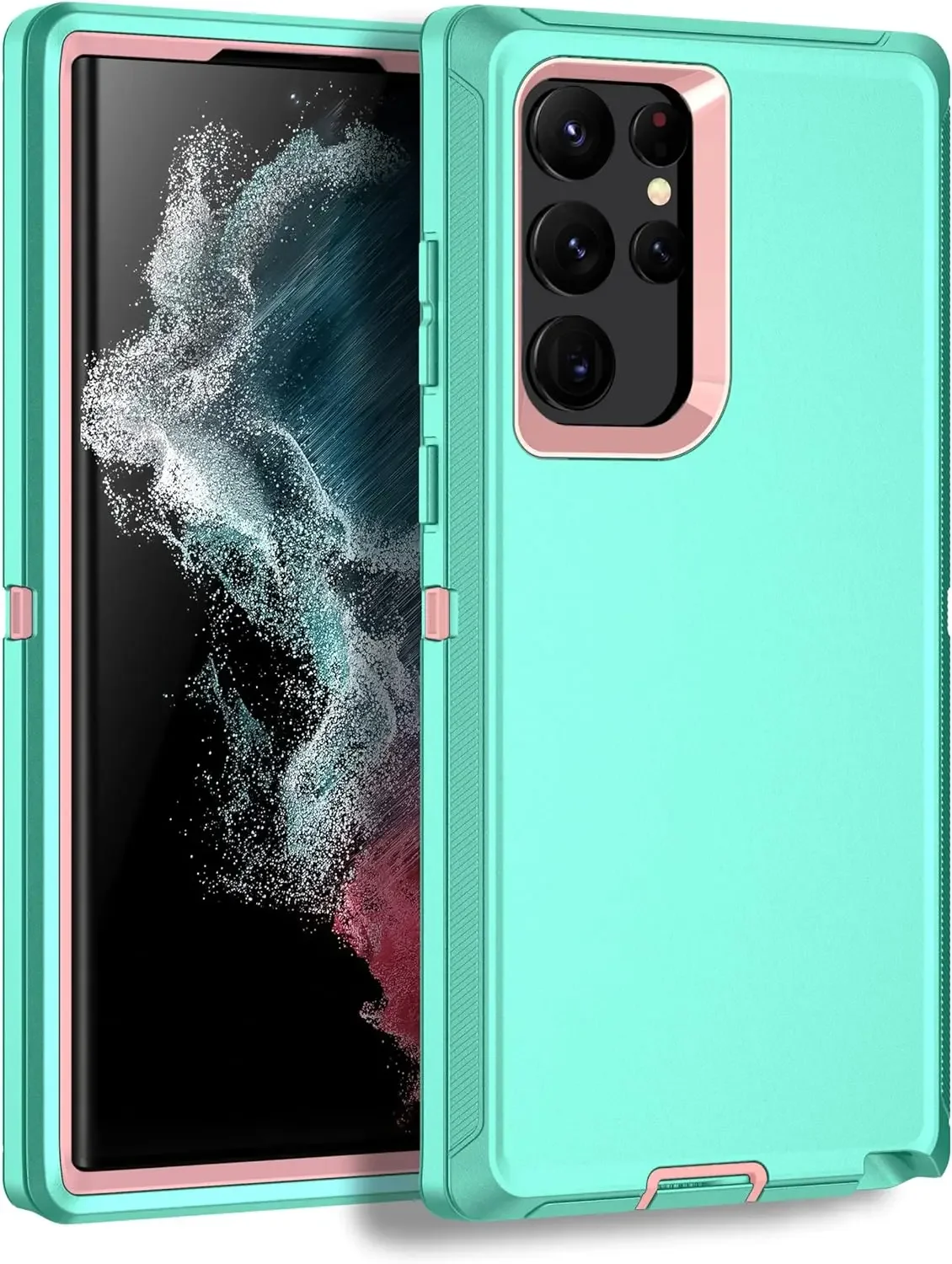 Triple-Layer Durable Heavy-Duty Shock-Absorbent Phone Case