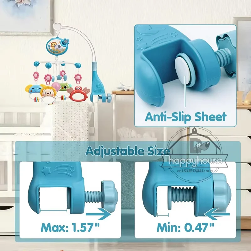 Musical Baby Crib Mobile with Lights & Projection 6