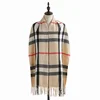 Checkered Scarf Women's Autumn and Winter 6