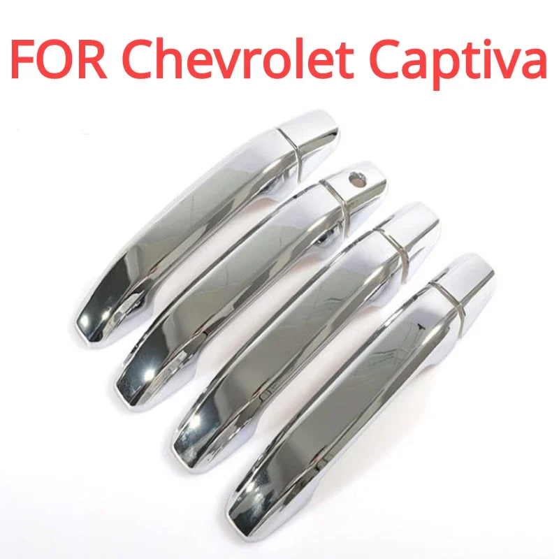 

For 2006-2019 Chevrolet Captiva ABS Chrome Door handle Protective covering Cover Trim