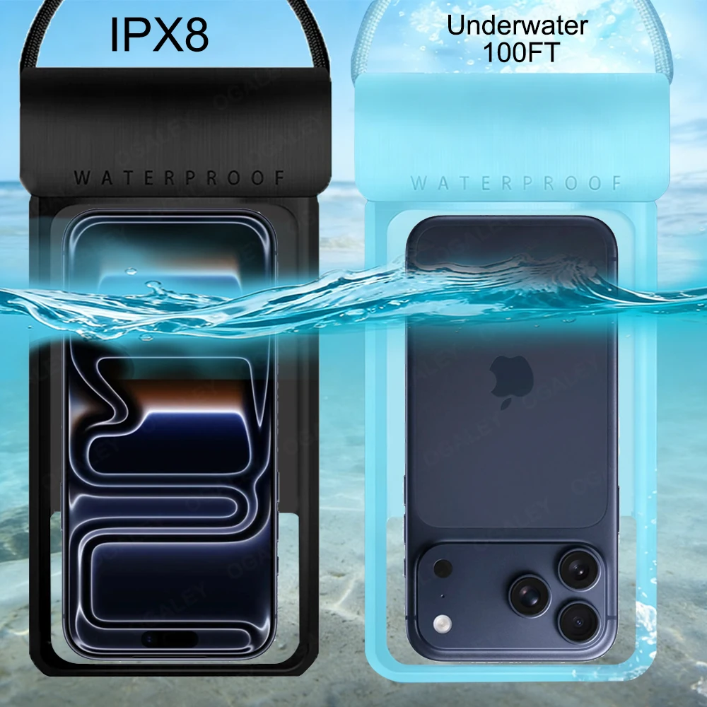 Universal IPX8 Waterproof Mobile Phone Cover and Case