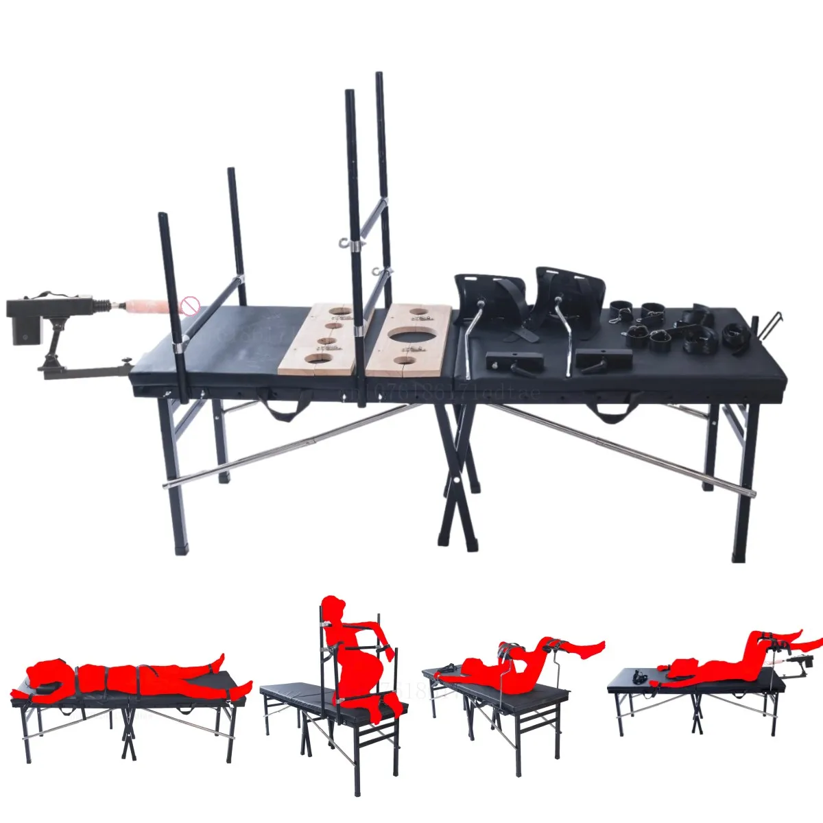 

Folded Bed Binding Erotic Sex Furniture Bed Chair Seat Sofa Bench BDSM Bondage Gear Set Sex Machine Toys for Couples CBT Pillory