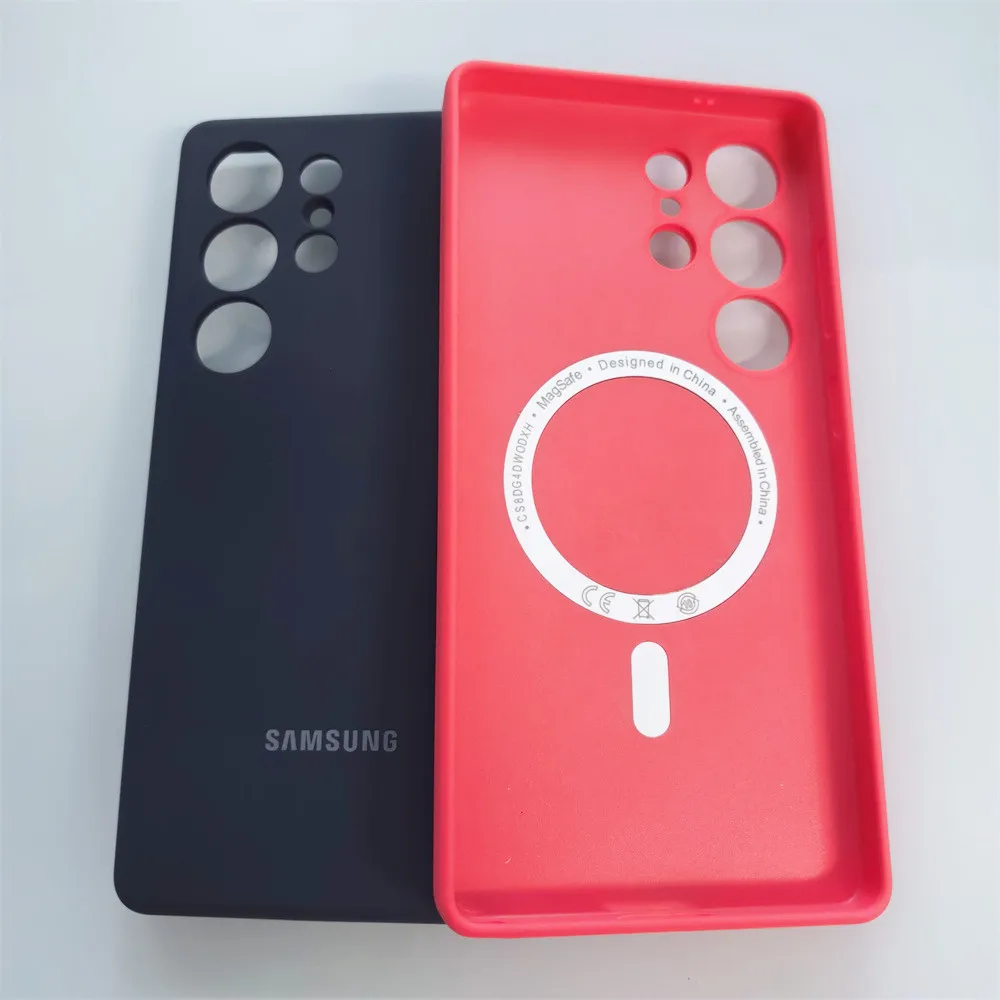 Liquid Silicone Magnetic Phone Case with Magsafe - Protective Back Cover