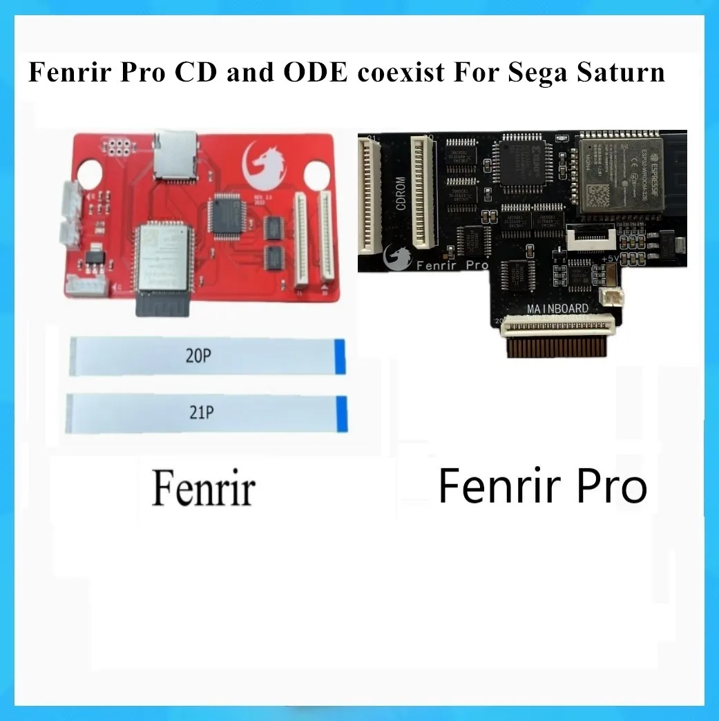 Fenrir Pro For Sega Saturn CD Drive Simulation Board ODE SAROO