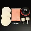 8Pcs/Set 4 OZ Cerium Oxide Powder Watch Glass Screen Windows Polishing Kit Cleaning Scratch Removal Polishing Backing Pad 2