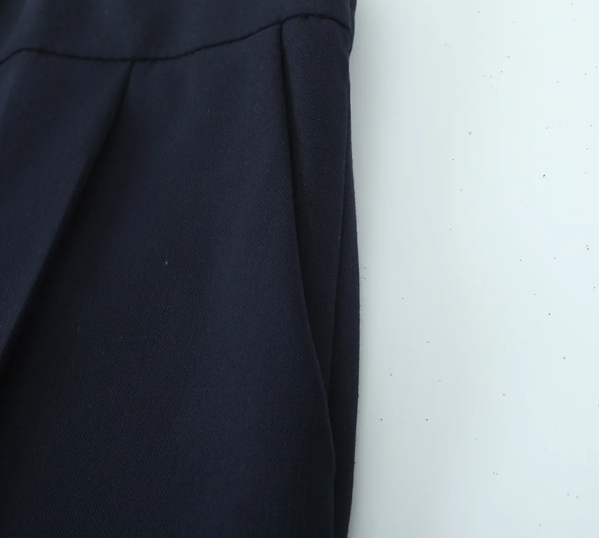 Splicing Design Solid Color Pants Women Fashion Simple Elastic Waist Lace Up Trousers Lady All-match Commuting Straight Pant New
