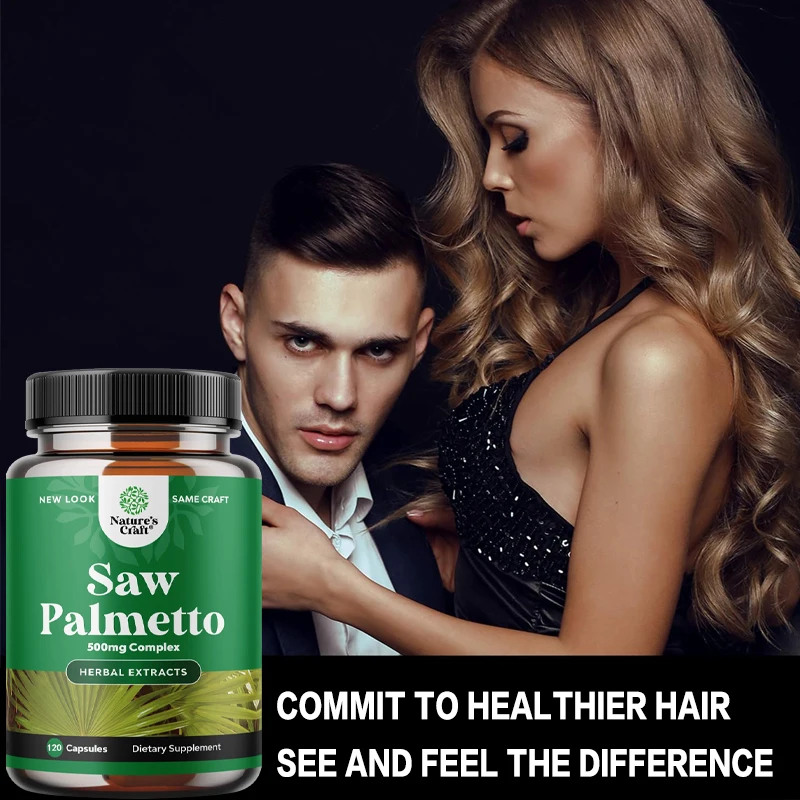 Supplements For Enhanced Hair Growth In Men And Women Saw Palmetto