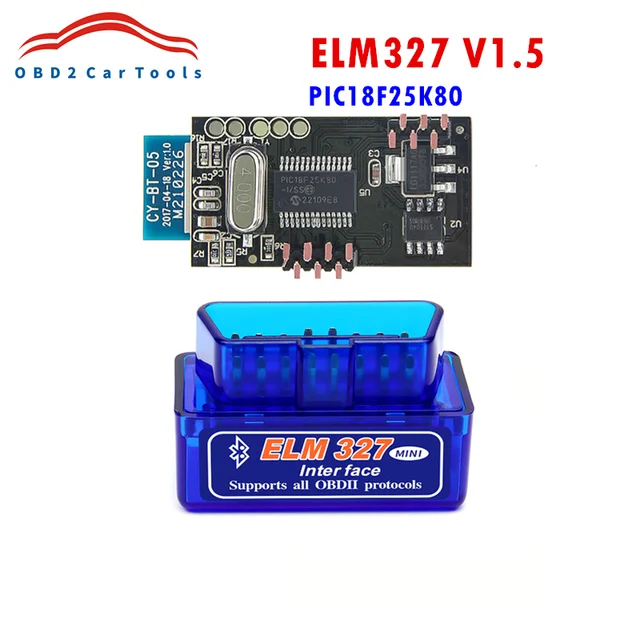 Elm327 Bluetooth Obd2 V1.5 Elm 327 V 1.5 Obd 2 Car Diagnostic-tool Scanner  Mini Elm-327 Obdii Adapter Auto Diagnostic Tool - Code Readers & Scan Tools  - AliExpress