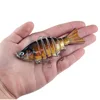 1 Pieces Fishing Lures Multi 6/7 Segments Jointed Hard Bait Wobblers Swimbait Crankbait Swim Bass For Pike Sinking 4