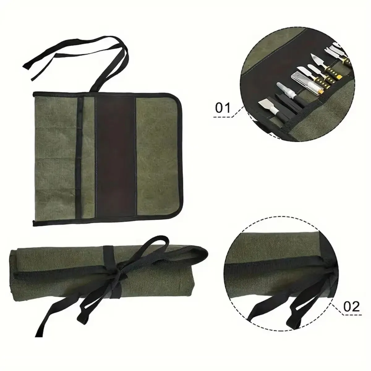 Roll Up Tool Bag Image 6
