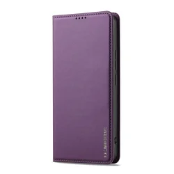 Leather Wallet Flip Phone Case Cover for Google Pixel 10ProXL (PURPLE)