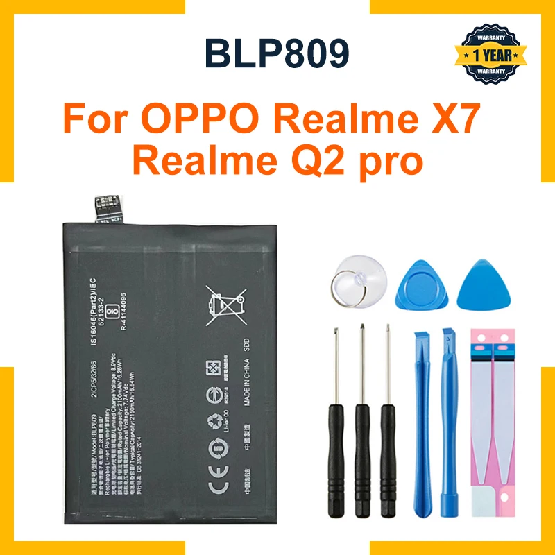 

BLP809 4300 mAh Li-Polymer Battery Replacement For Realme Q2 Pro