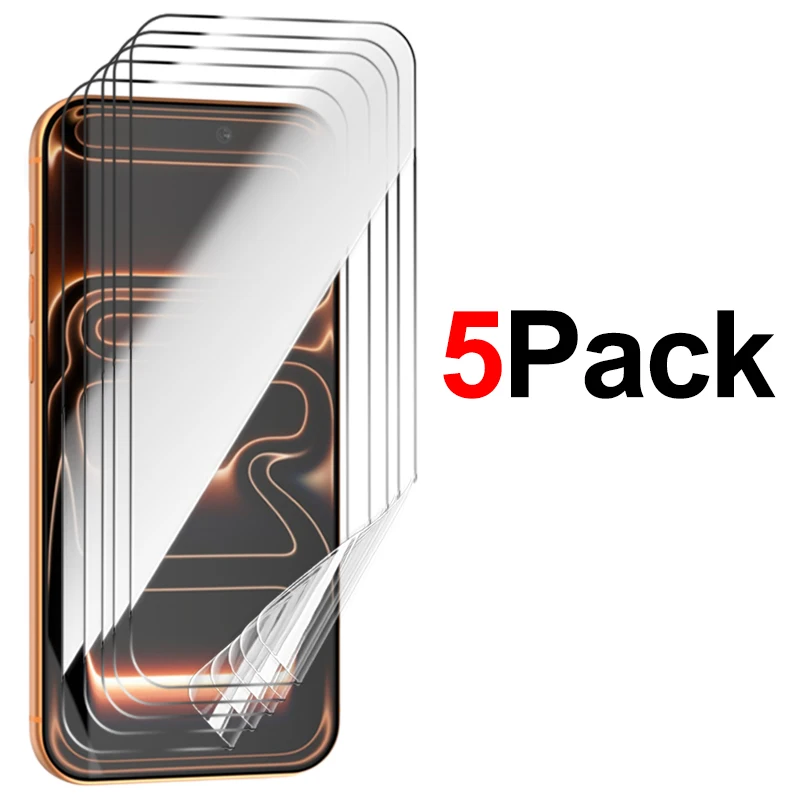 Full Cover Hydrogel Screen and Back Protector: Anti-Scratch Protective Film
