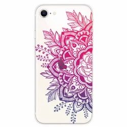 Transparante Schattige Zachte Silicone TPU Telefoontas - Duidelijke Beschermende Bumper Cover