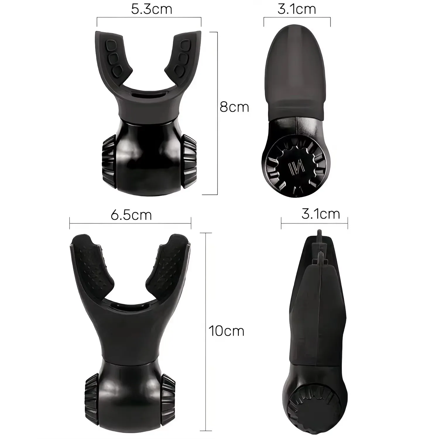 Breathing Exercise Device Breathers Trainers Exerciser with Adjustable Inspiratory/Expiratory Vibration Fitness for Wellness