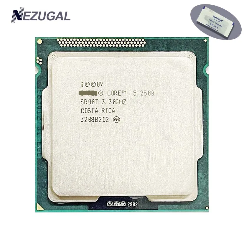 I5-2500 I5 2500 3.3 Ghz Processore Cpu Quad-Thread Quad-Core 6M 95W Lga 1155