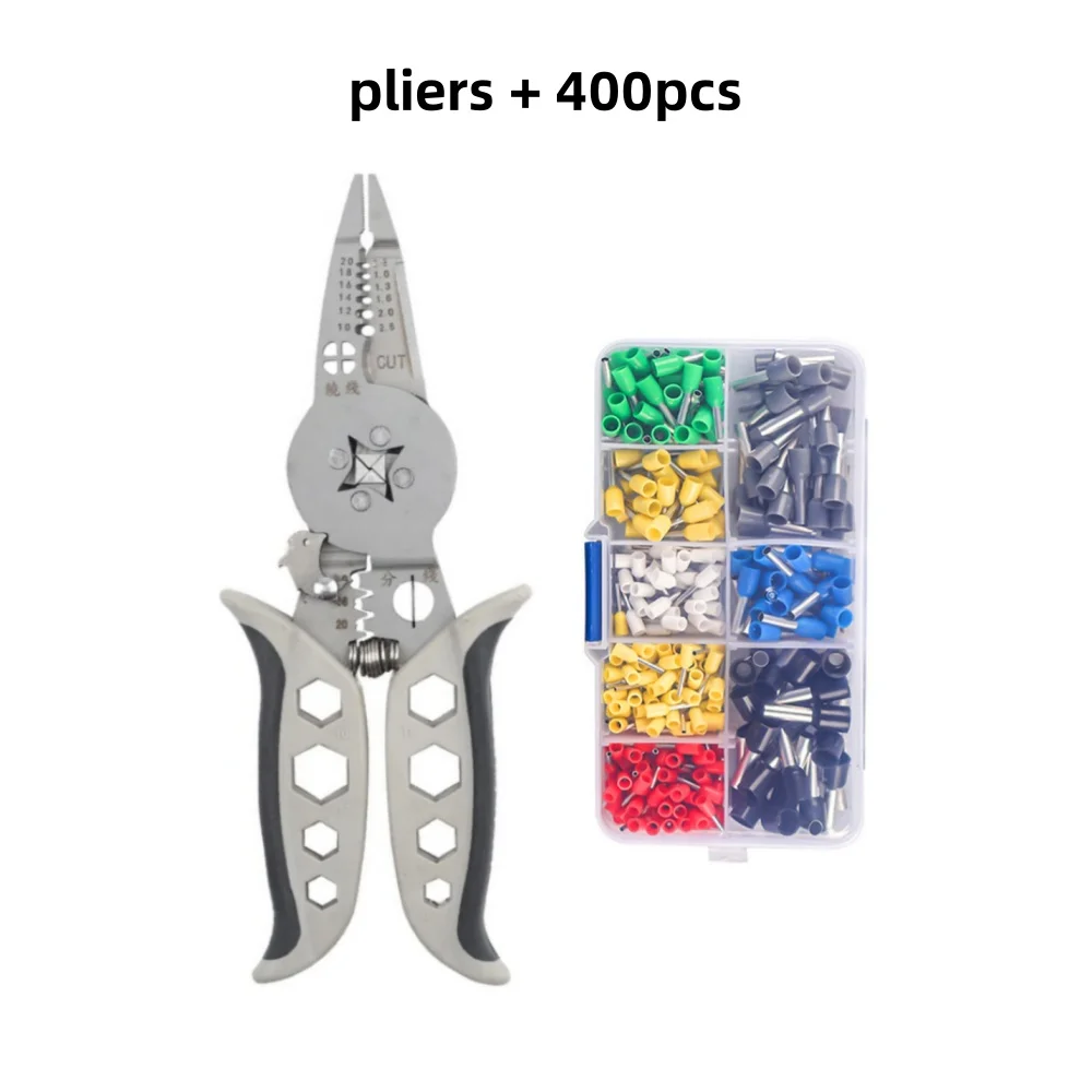 Multi-Functional Wire Crimping and Stripping Pliers