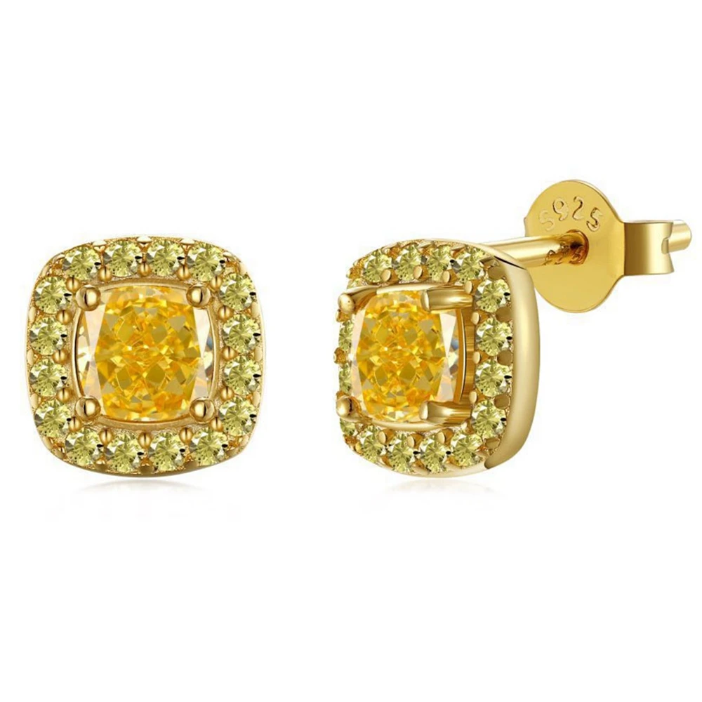 Рисунок 2 - Женские серьги-гвоздики из серебра 925 пробы