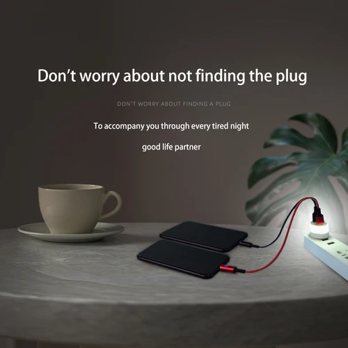 LED USB 조명 컴퓨터 모바일 파워 뱅크 충전 USB 램프, 눈 보호 독서 조명, 캠핑 야간 조명 램프 2