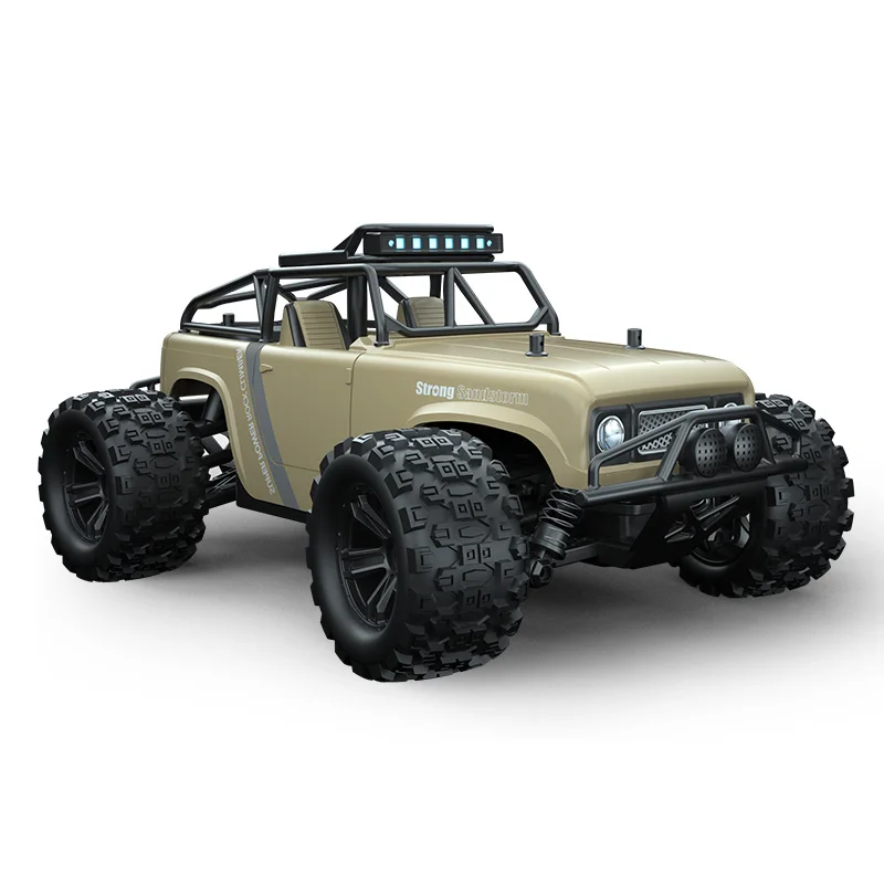 1:18RC 2.4G four-wheel drive drift full scale 380 motor metal gear racing high speed remote control off-road vehicle 2