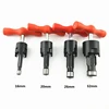 1 Set Multifunct Hand Pipe Reamer 16/20/26/32mm Manual Reamer Pipeline Calibrator Multi-layer For Plastic Pipe Plumbing Tools 2