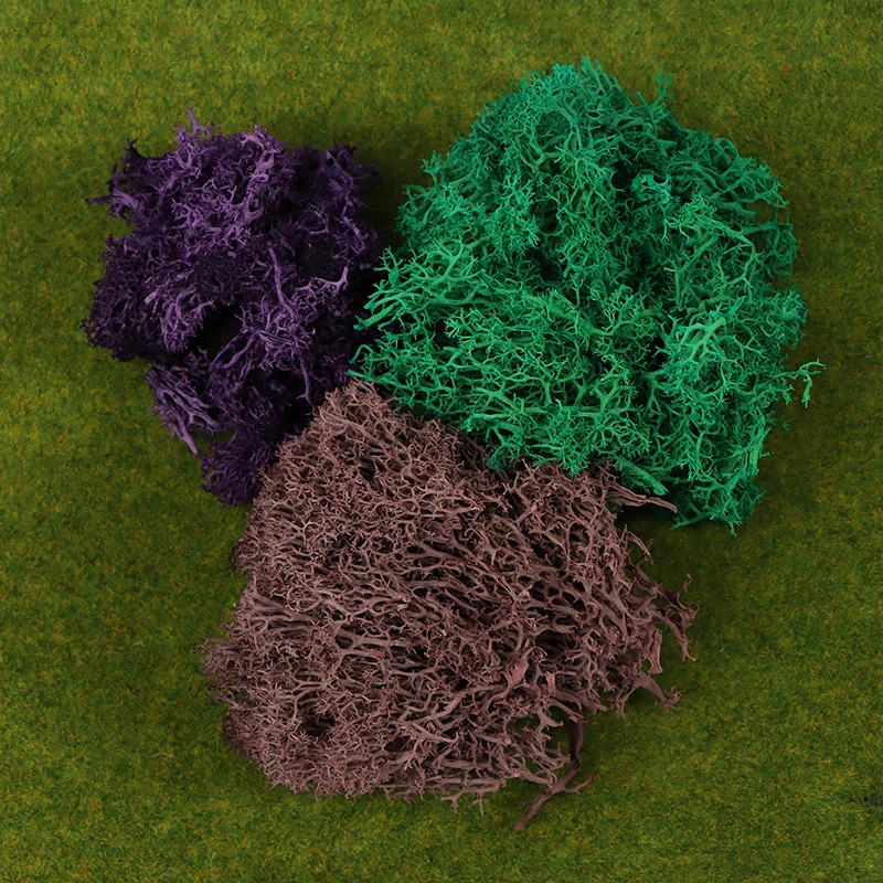 10g Colorful Natural Artificial Moss Plant DIY Dried Reindeer Moss Decor Resin Epoxy Filling Jewelry Garden Decor Supplies craft supplies